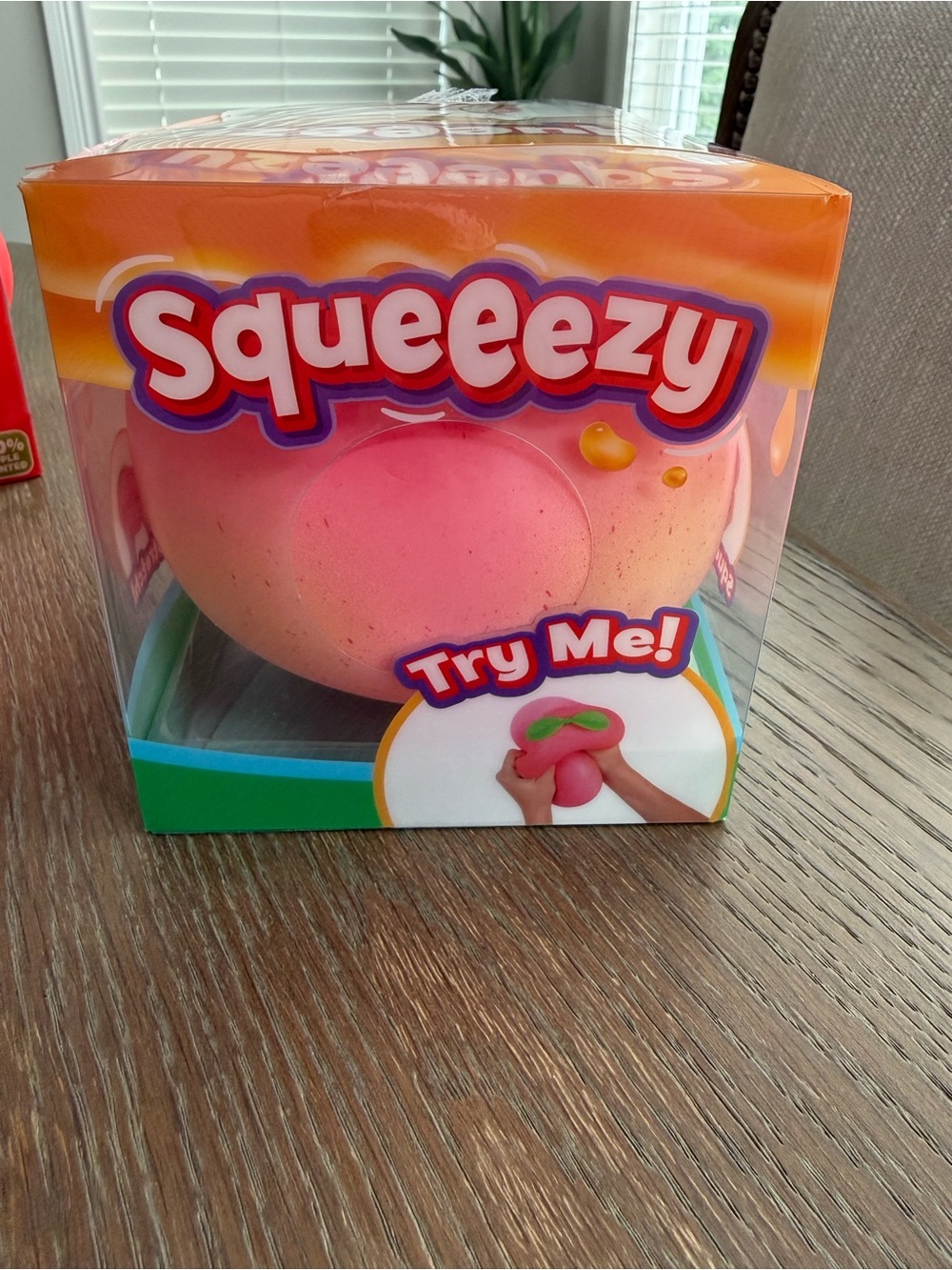 NWT Viral Peach Squeeezy Squishy
